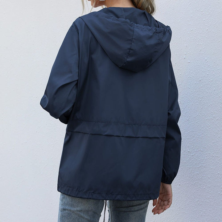 Halvona | Damen Regenjacke mit Kapuze - Image 4