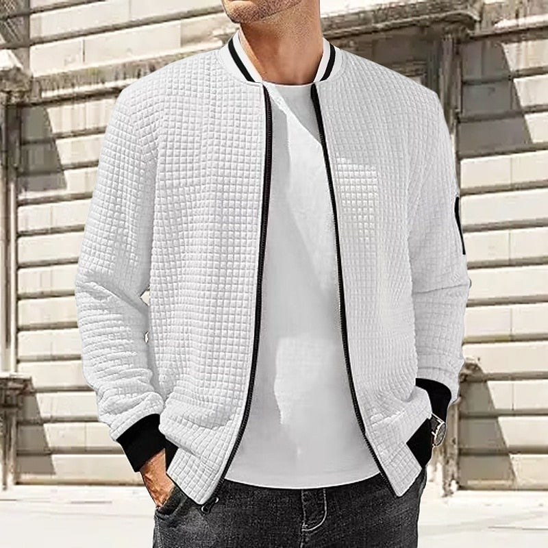 Halvorn | Herren Übergangsjacke Stehkragen Bomber - Image 1