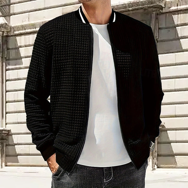Halvorn | Herren Übergangsjacke Stehkragen Bomber - Image 3
