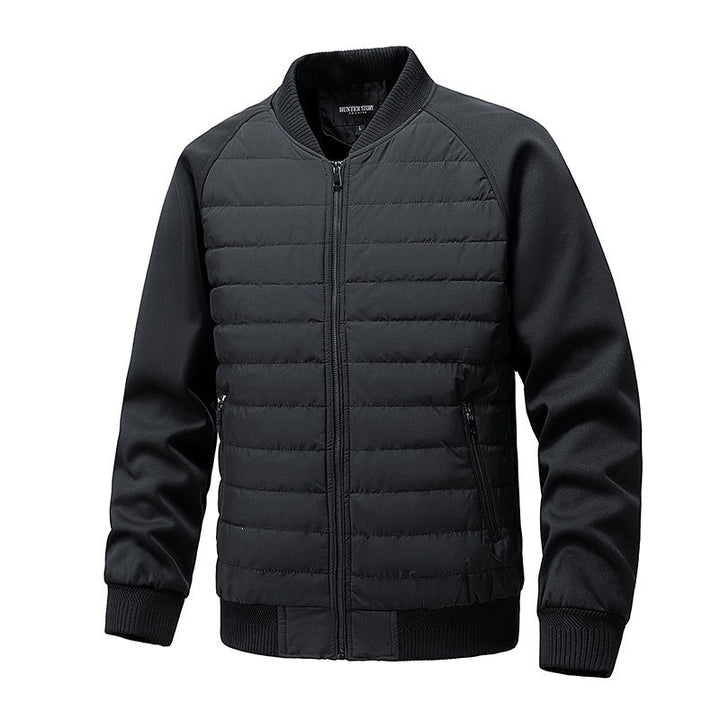 Halvorn | Herren Übergangsjacke Steppjacke Bomberjacke - Beige - Image 7