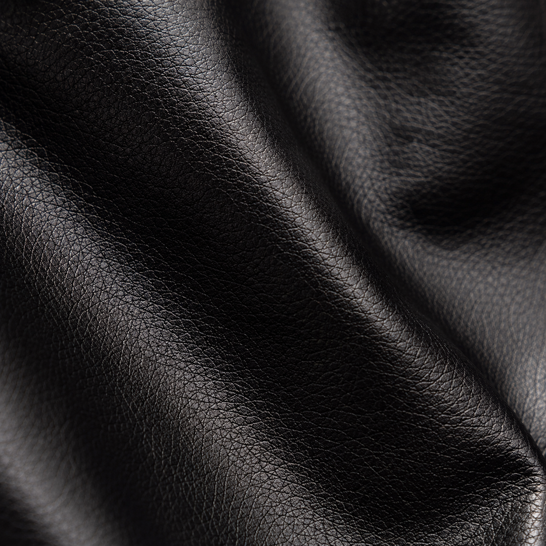 Halvorn | Herren Lederjacke mit Fellkragen Winterjacke - Black - Image 5