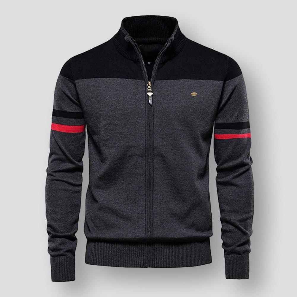 Halvorn | Herren Strickjacke mit Reißverschluss - Image 1