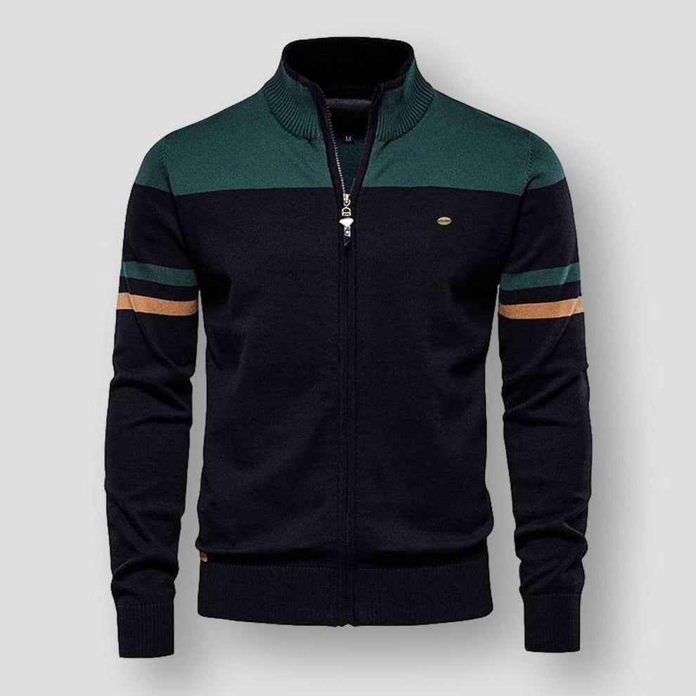 Halvorn | Herren Strickjacke mit Reißverschluss - Image 3