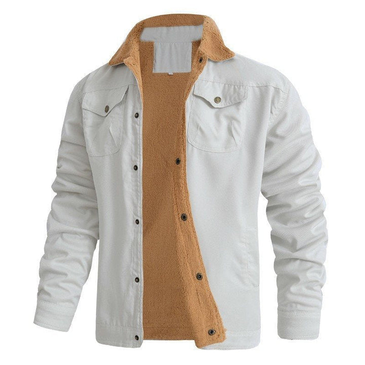 Halvorn | Herren Teddyjacke Sherpa-gefüttert - Black - Image 8