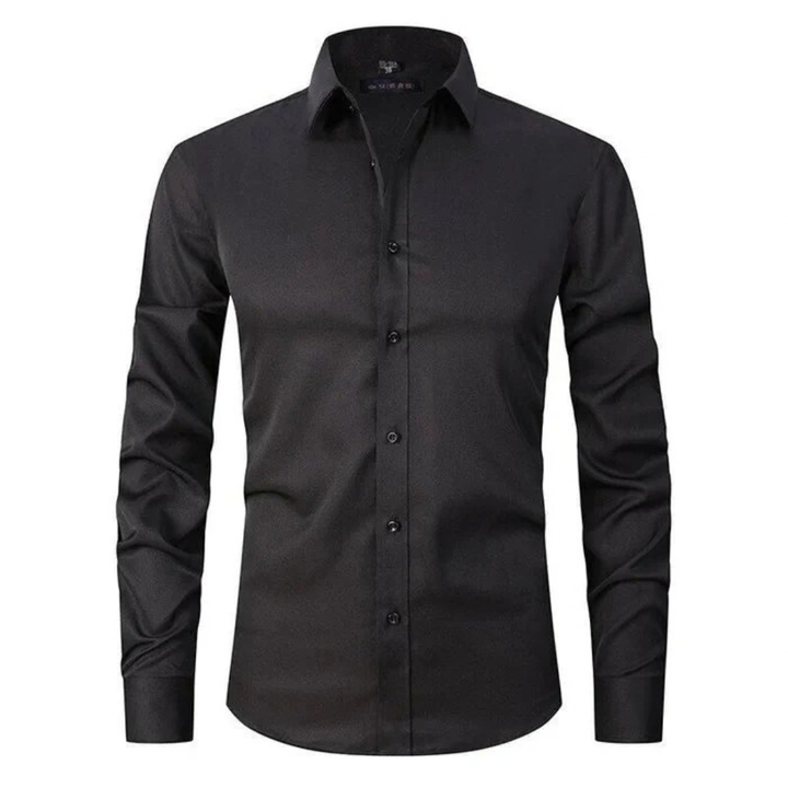 Halvrek | Herren Langarmhemd Slim Fit - Image 1