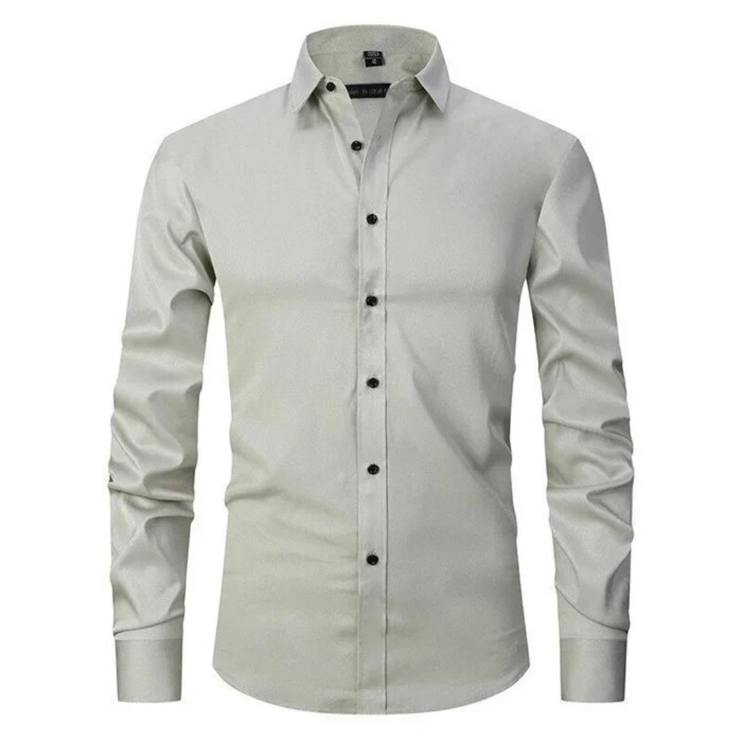 Halvrek | Herren Langarmhemd Slim Fit - Image 11