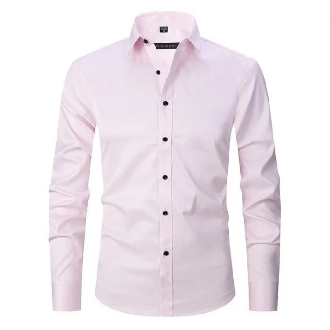 Halvrek | Herren Langarmhemd Slim Fit - Image 8
