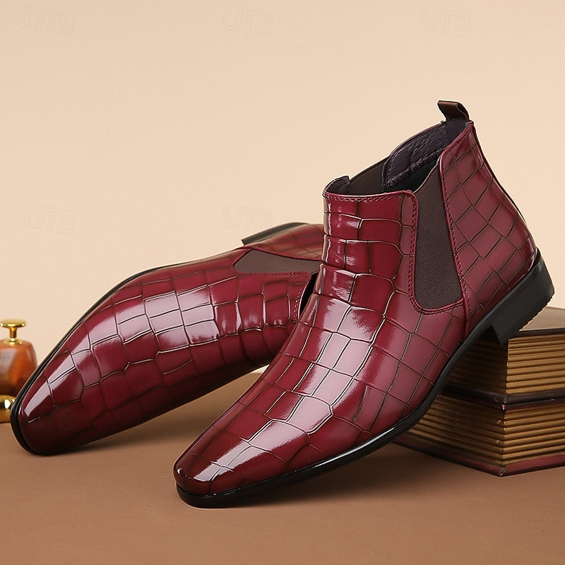 Halvrik | Herren Stiefeletten Chelsea-Boot - Camel - Image 11