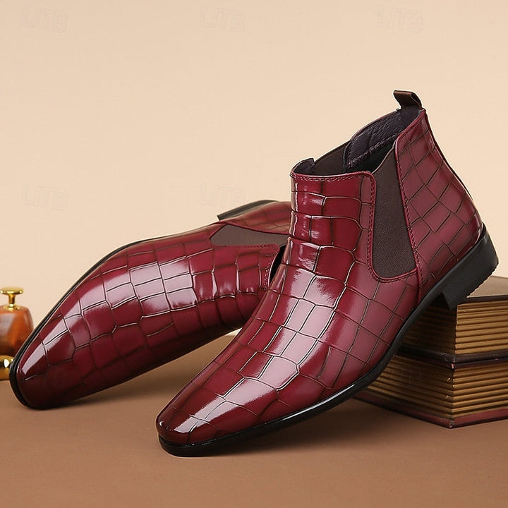 Halvrik | Herren Stiefeletten Chelsea-Boot - Camel - Image 11
