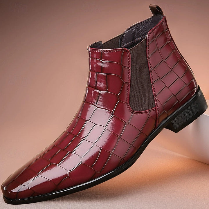 Halvrik | Herren Stiefeletten Chelsea-Boot - Camel - Image 9