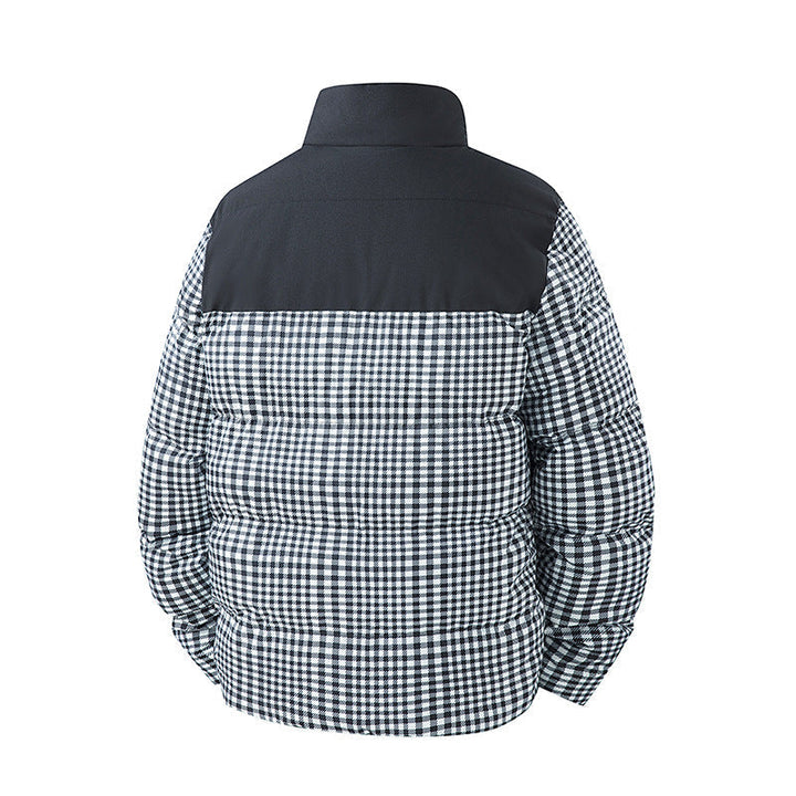 Klaas | Herren Karierte Winterjacke Gesteppt - Image 4