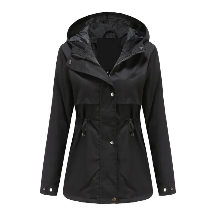 Lornveka | Damen Regenjacke mit Kapuze Anorak - Image 5