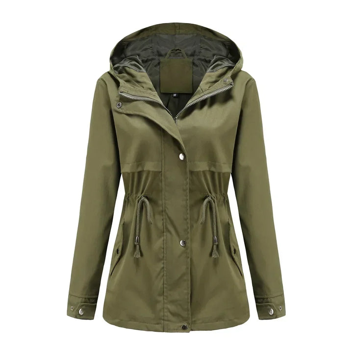 Lornveka | Damen Regenjacke mit Kapuze Anorak - Image 7