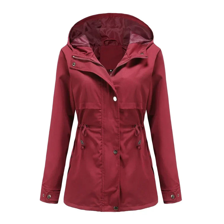 Lornveka | Damen Regenjacke mit Kapuze Anorak - Image 9