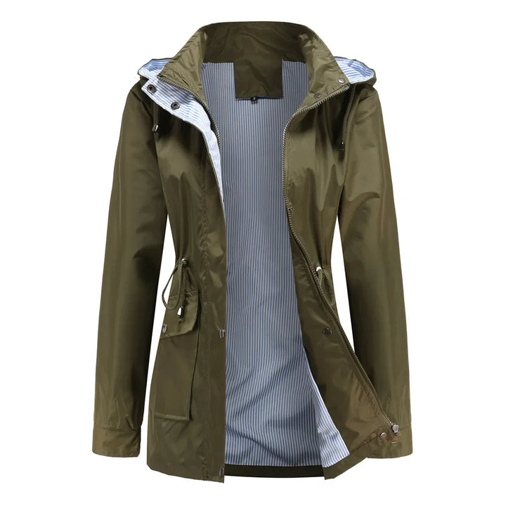 Lornveld | Damen Regenjacke mit Kapuze - Lilac - Image 4