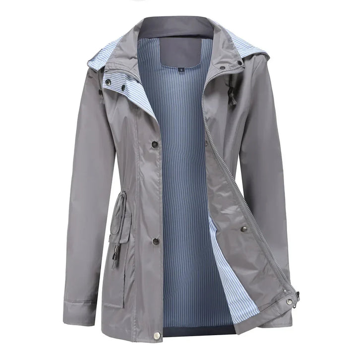 Lornveld | Damen Regenjacke mit Kapuze - Lilac - Image 6