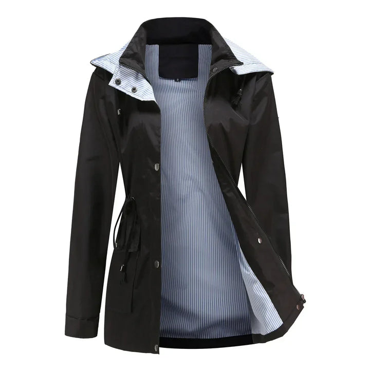 Lornveld | Damen Regenjacke mit Kapuze - Lilac - Image 7