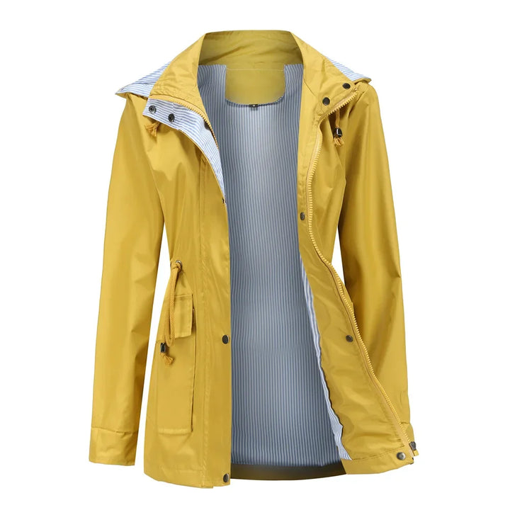 Lornveld | Damen Regenjacke mit Kapuze - Lilac - Image 8