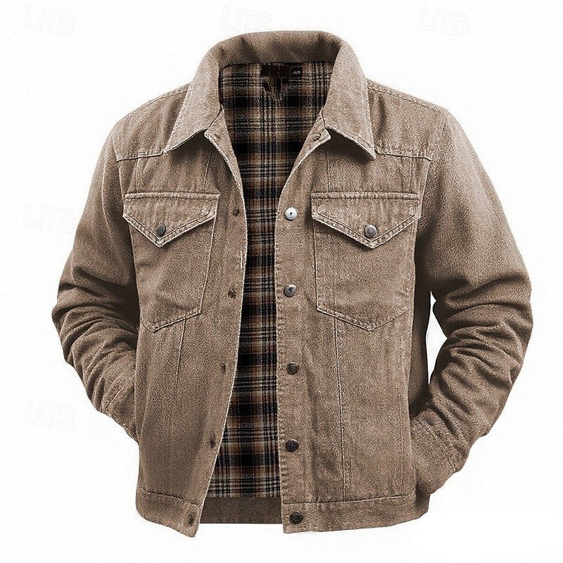 Lorvik | Herren Übergangsjacke Flanell-gefüttert - Image 1
