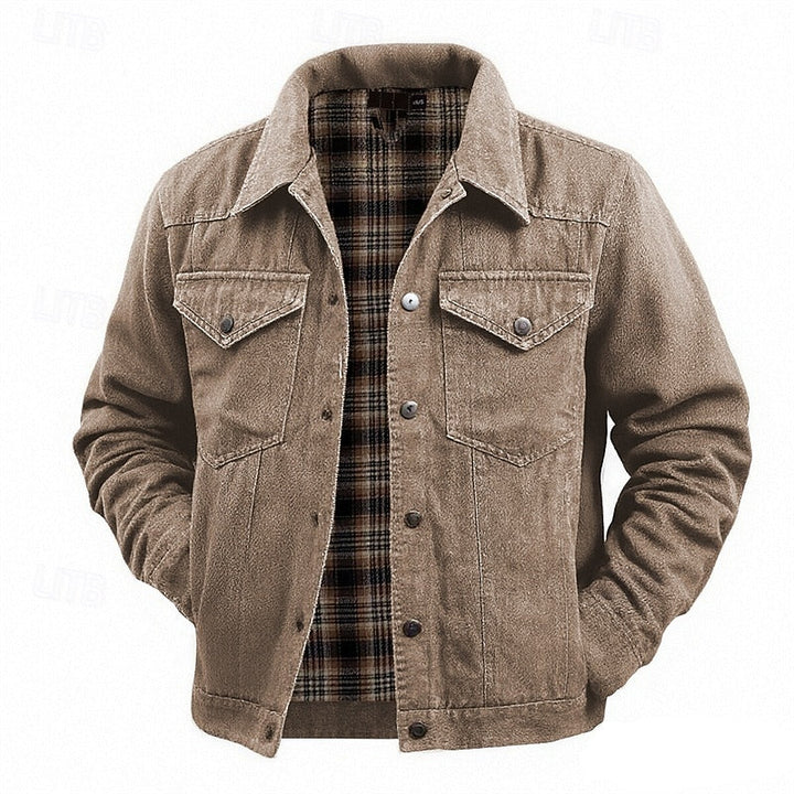 Lorvik | Herren Übergangsjacke Flanell-gefüttert - Image 1