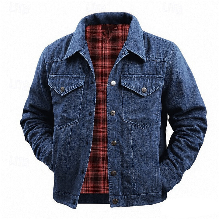 Lorvik | Herren Übergangsjacke Flanell-gefüttert - Image 2
