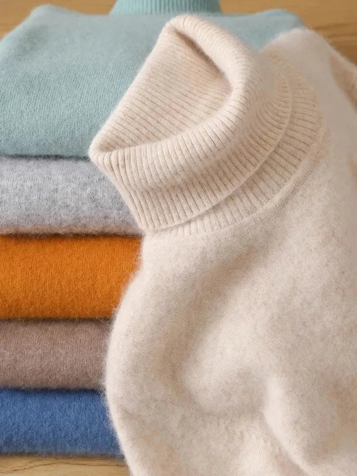 Lyvekke | Damen Rollkragen Strickpullover - Image 1