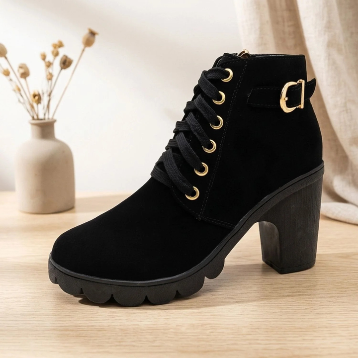 Melvorn | Damen Stiefeletten mit Blockabsatz - Image 3