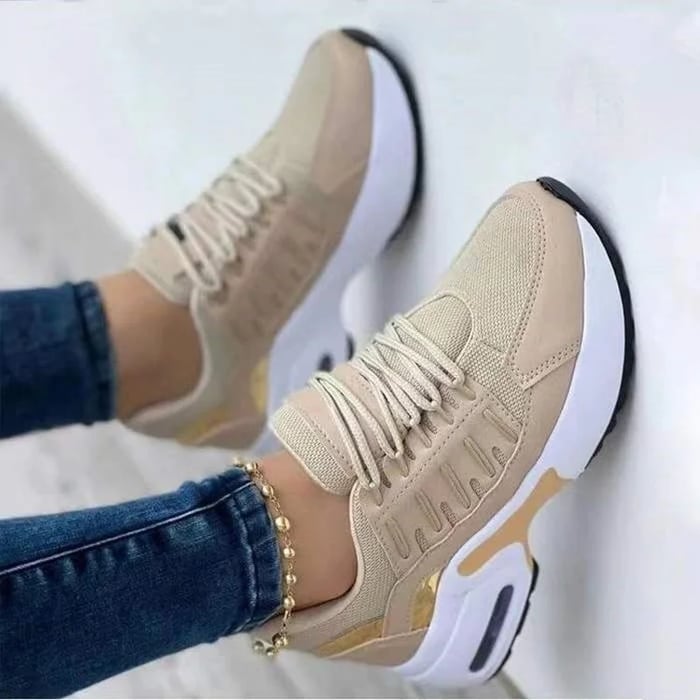 Nolvara | Damen Sneaker Luftkissen Plateausohle - Image 2
