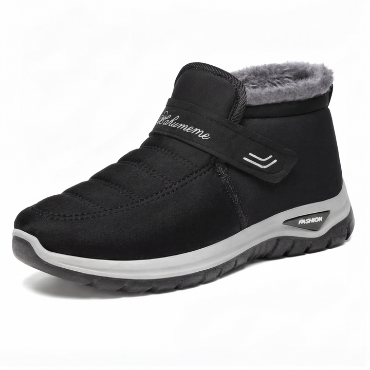Nolveke | Damen Winterschuhe gefüttert Stiefelette - Black - Image 14