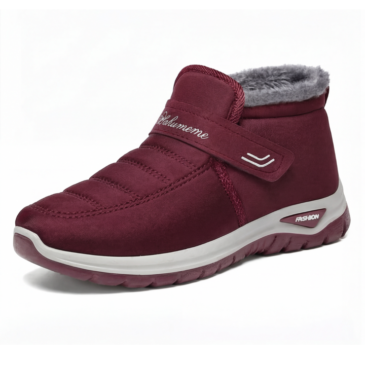 Nolveke | Damen Winterschuhe gefüttert Stiefelette - Black - Image 15