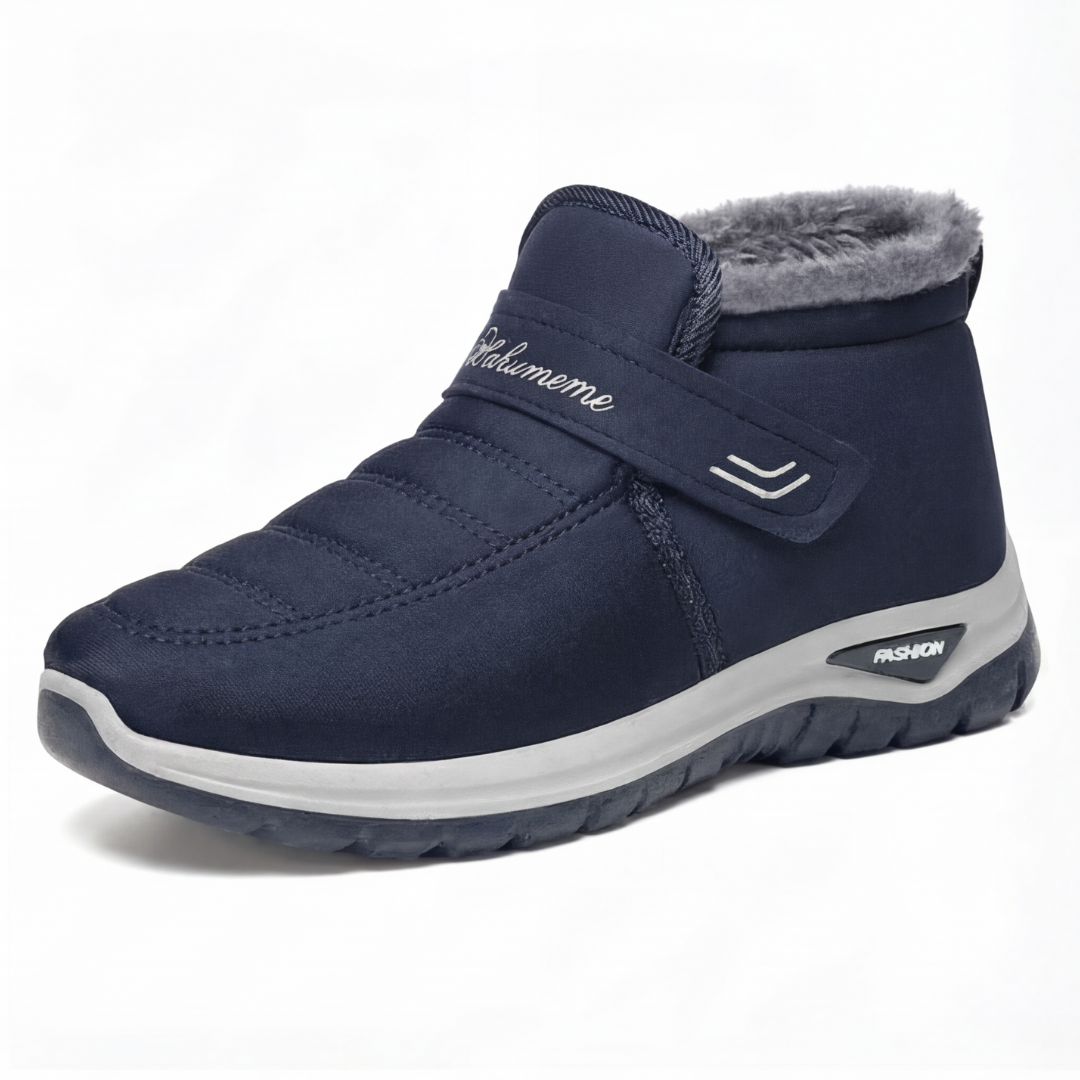 Nolveke | Damen Winterschuhe gefüttert Stiefelette - Black - Image 16
