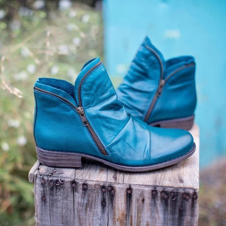 Ragnveld | Damen Stiefeletten mit Reißverschluss - Image 1