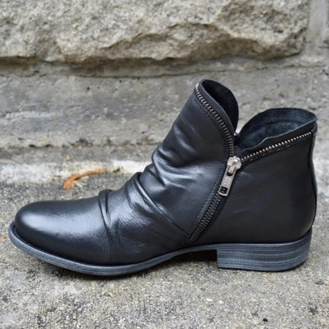 Ragnveld | Damen Stiefeletten mit Reißverschluss - Image 2