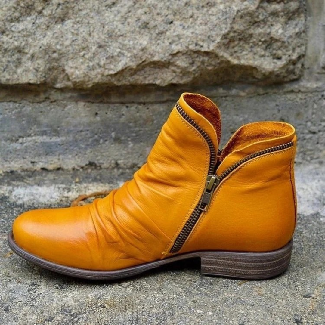 Ragnveld | Damen Stiefeletten mit Reißverschluss - Image 3