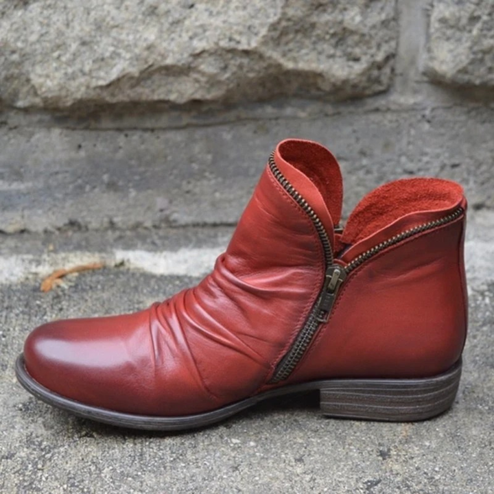 Ragnveld | Damen Stiefeletten mit Reißverschluss - Image 4