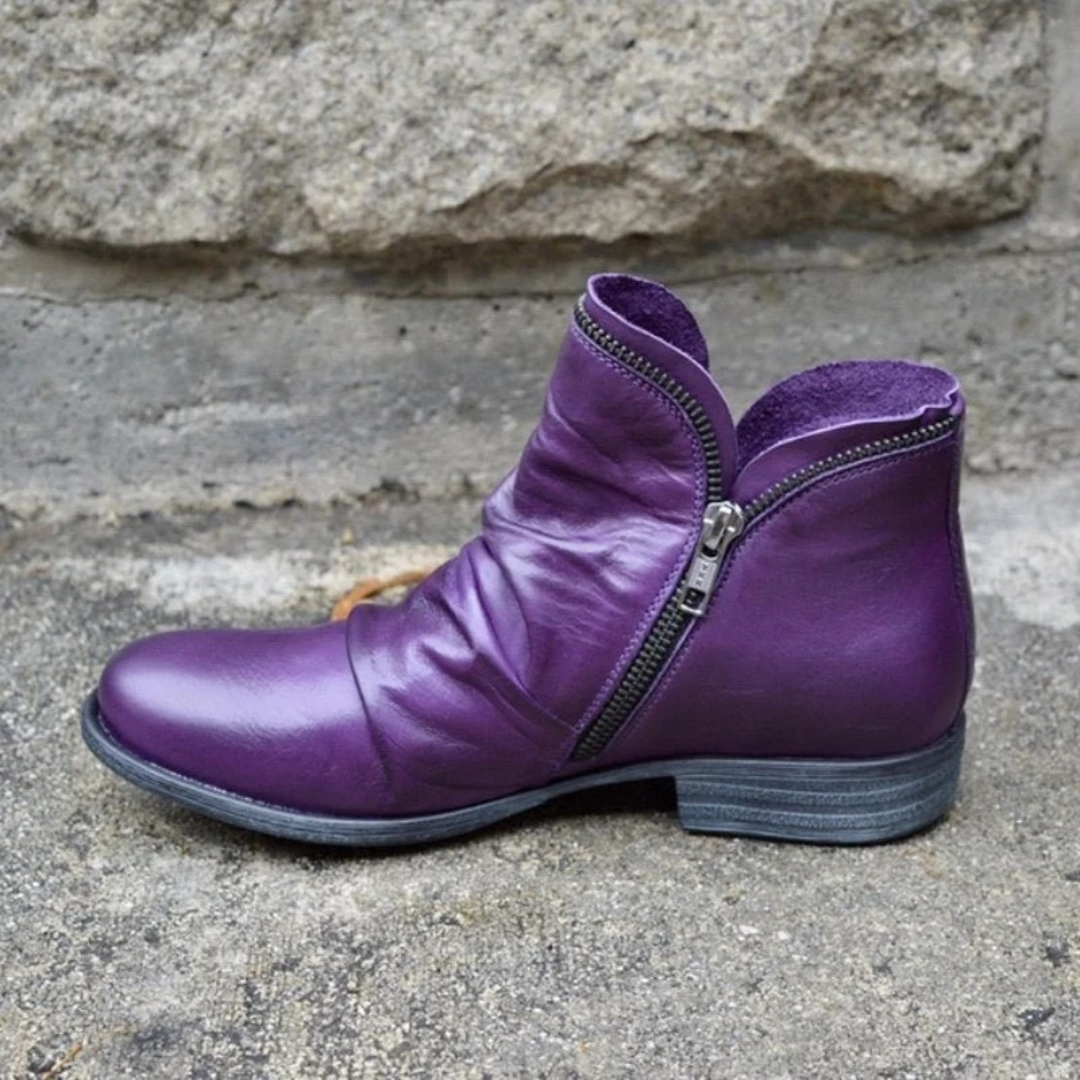 Ragnveld | Damen Stiefeletten mit Reißverschluss - Image 5