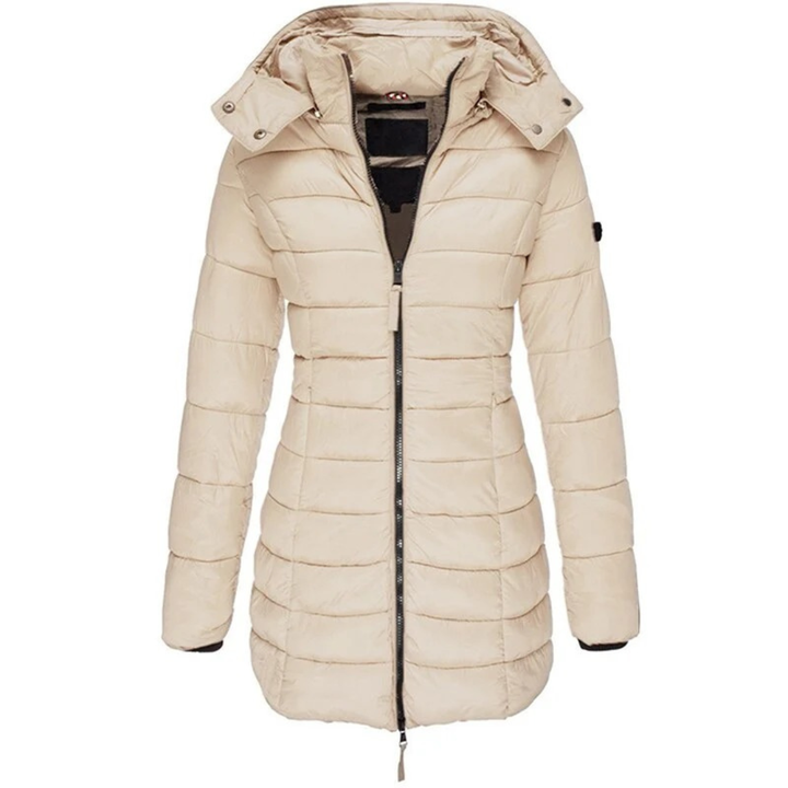 Ragnveld | Damen Winterjacke Gefüttert mit Kapuze - Image 3
