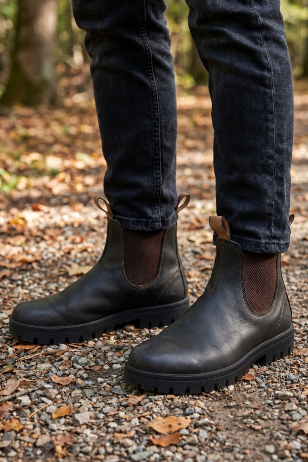 Rendvik | Herren Chelsea Boots Schwarz Stiefel - Black - Image 10