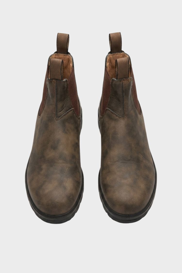 Rendvik | Herren Chelsea Boots Schwarz Stiefel - Black - Image 5