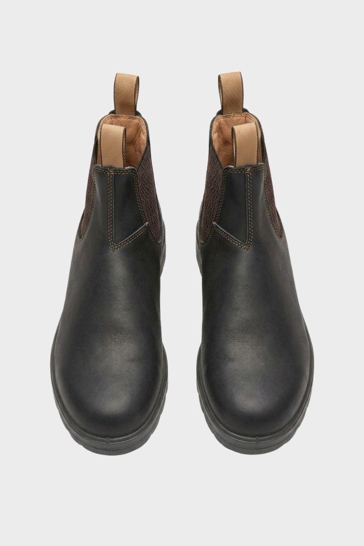 Rendvik | Herren Chelsea Boots Schwarz Stiefel - Black - Image 7