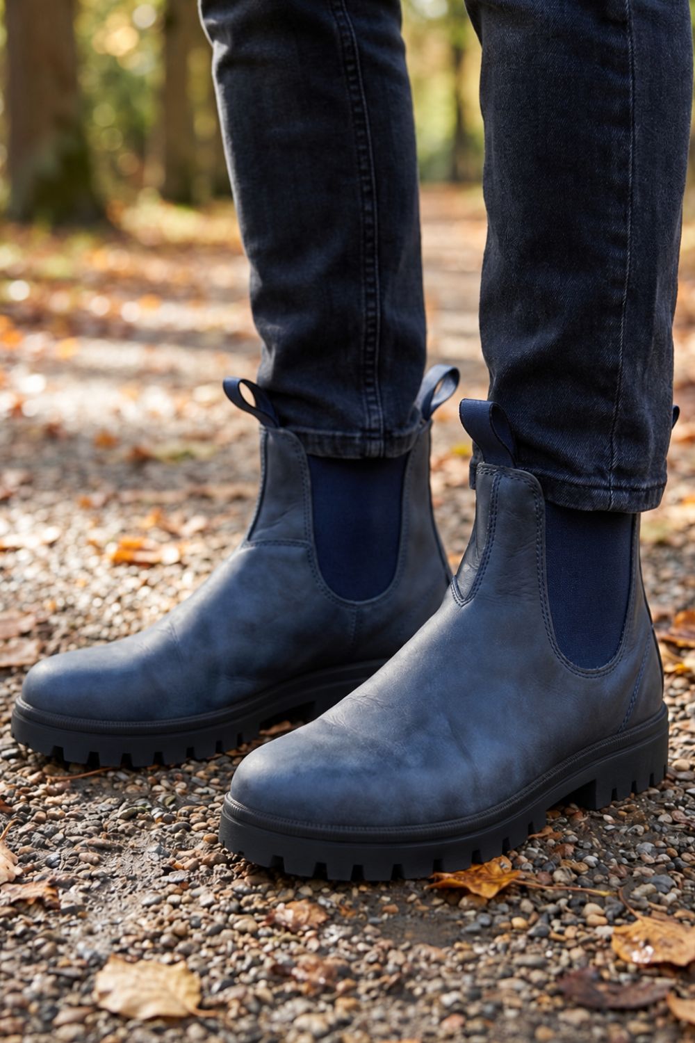 Rendvik | Herren Chelsea Boots Schwarz Stiefel - Black - Image 9