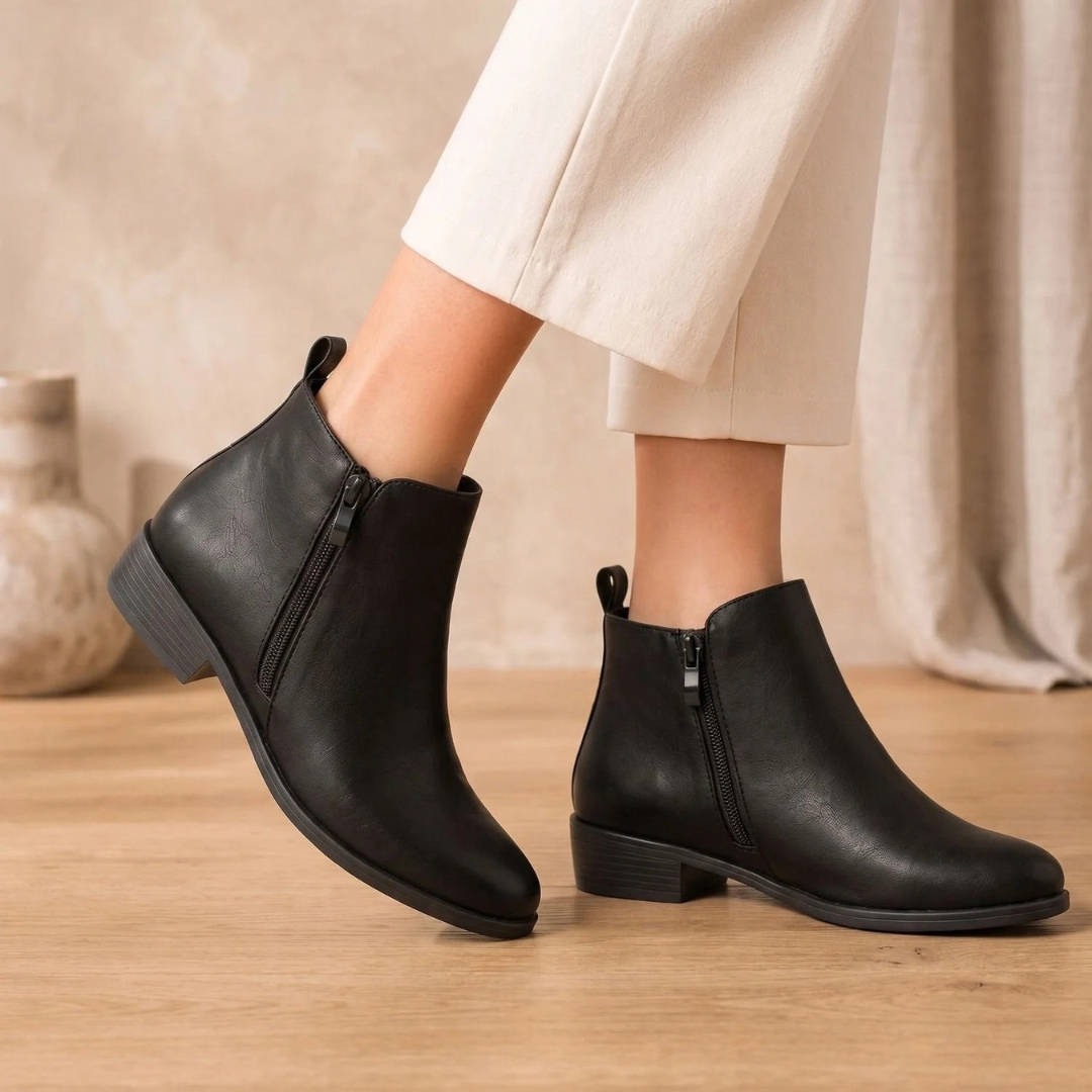Rilvonde | Damen Stiefeletten mit Blockabsatz - Image 2