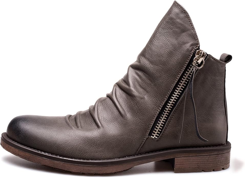 Rolvard | Herren Stiefeletten mit Reißverschluss - Brown - Image 5