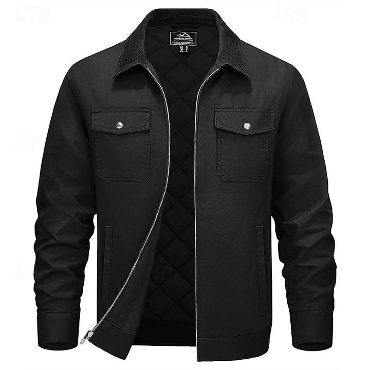 Rolvarn | Herren Übergangsjacke Reißverschluss - Navy - Image 6