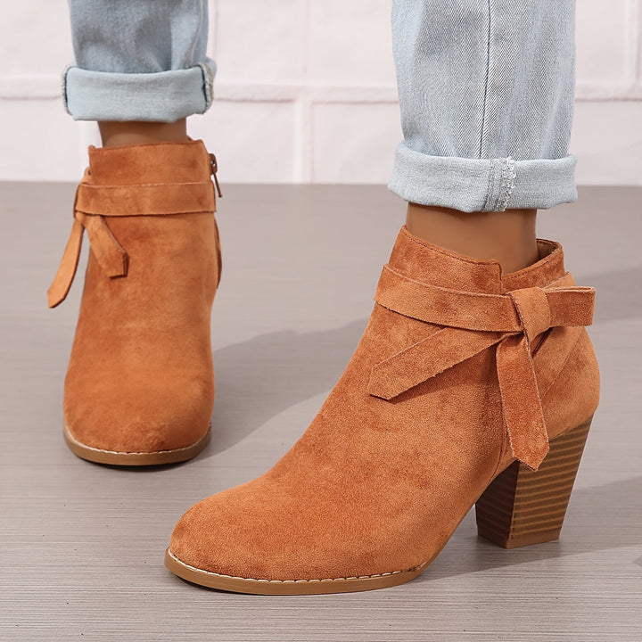 Rolvika | Damen Stiefeletten mit Blockabsatz - Black - Image 6