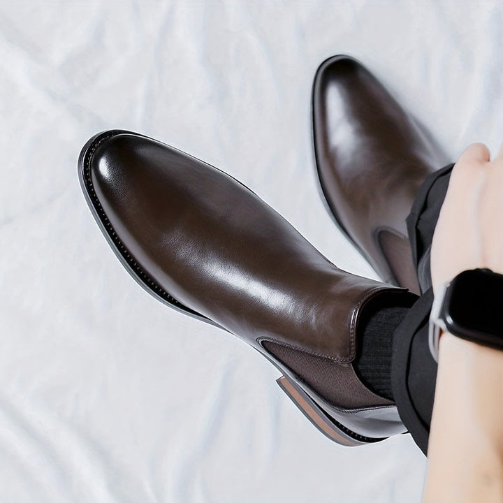 Sigvard | Herren Stiefeletten Chelsea Boots Schwarz - Black - Image 10