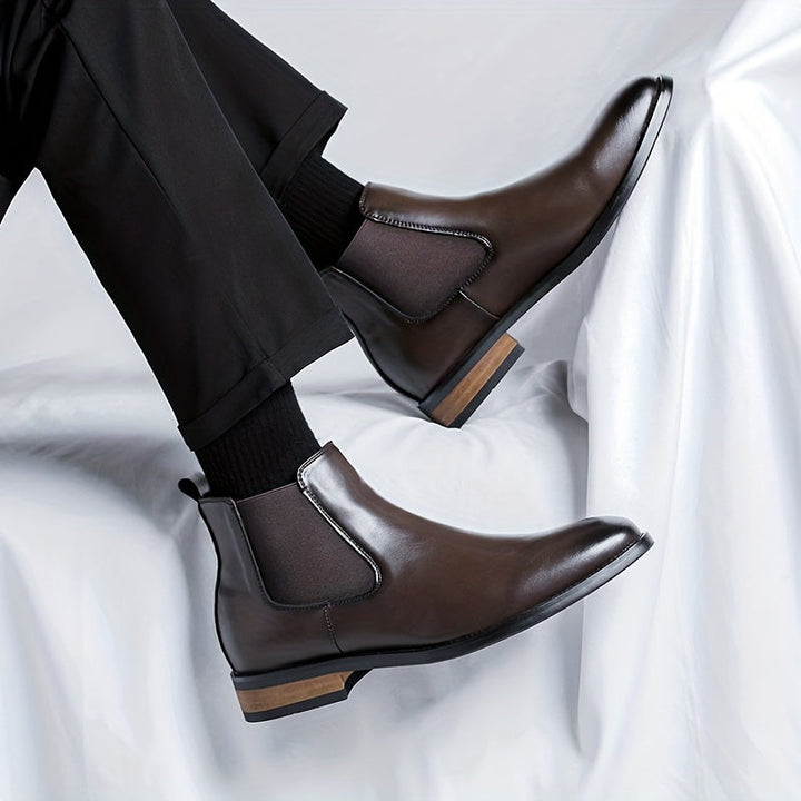 Sigvard | Herren Stiefeletten Chelsea Boots Schwarz - Black - Image 11