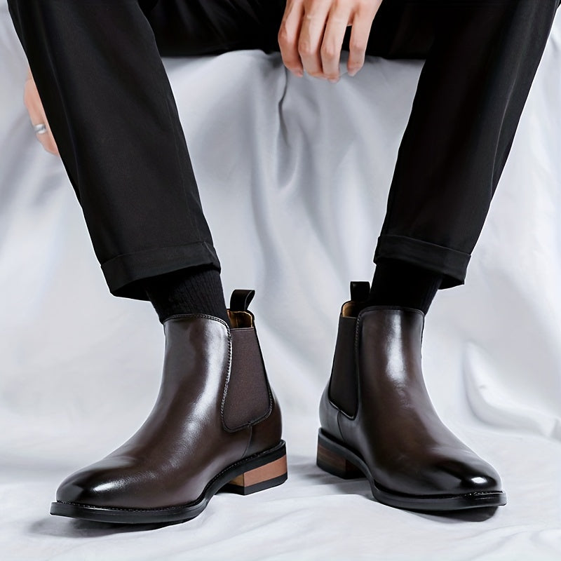 Sigvard | Herren Stiefeletten Chelsea Boots Schwarz - Black - Image 2
