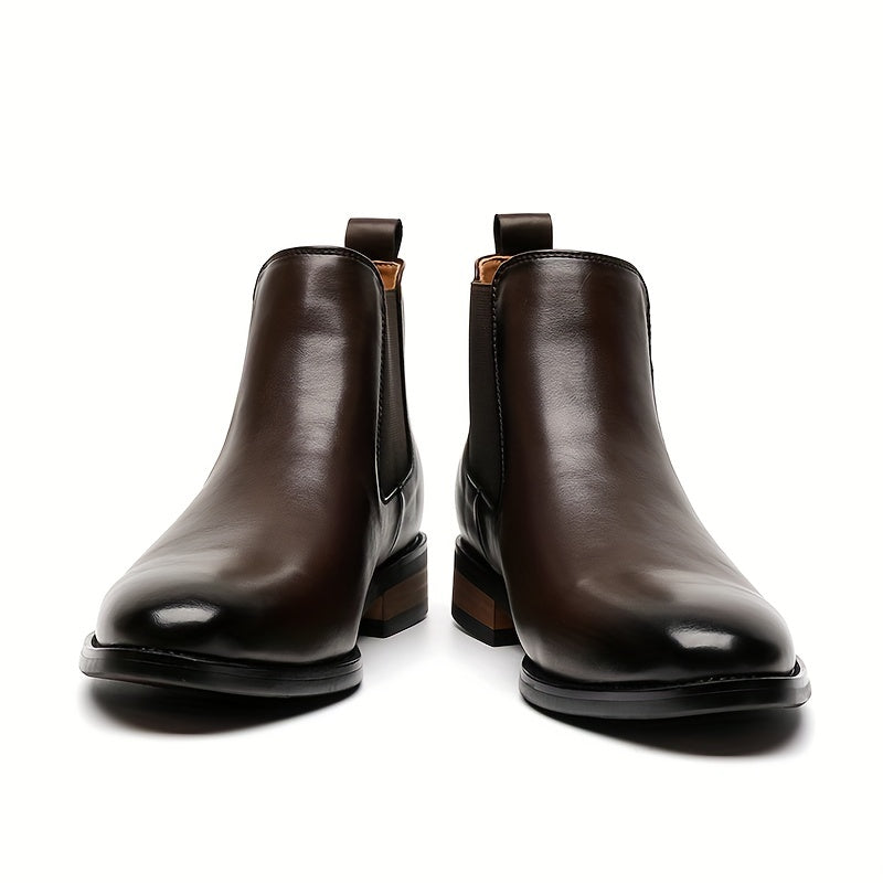 Sigvard | Herren Stiefeletten Chelsea Boots Schwarz - Black - Image 5