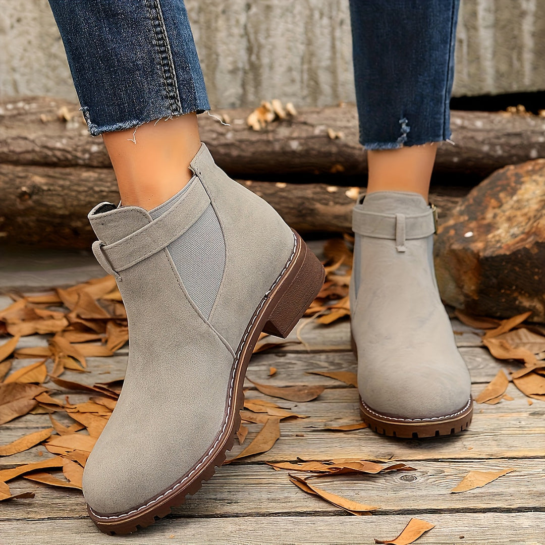Solveig | Damen Stiefeletten mit Blockabsatz - Image 10